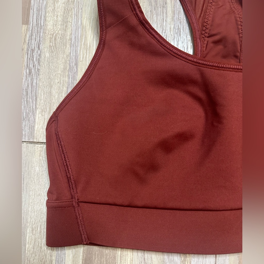Athleta Hustle II Bra in Rust, Size 34B/C - Picture 2 of 11